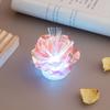 Seven-Color Optical Fiber LED Illuminated Rose Colorful Change Color Romantic Light And Shadow Garden Landscape Light