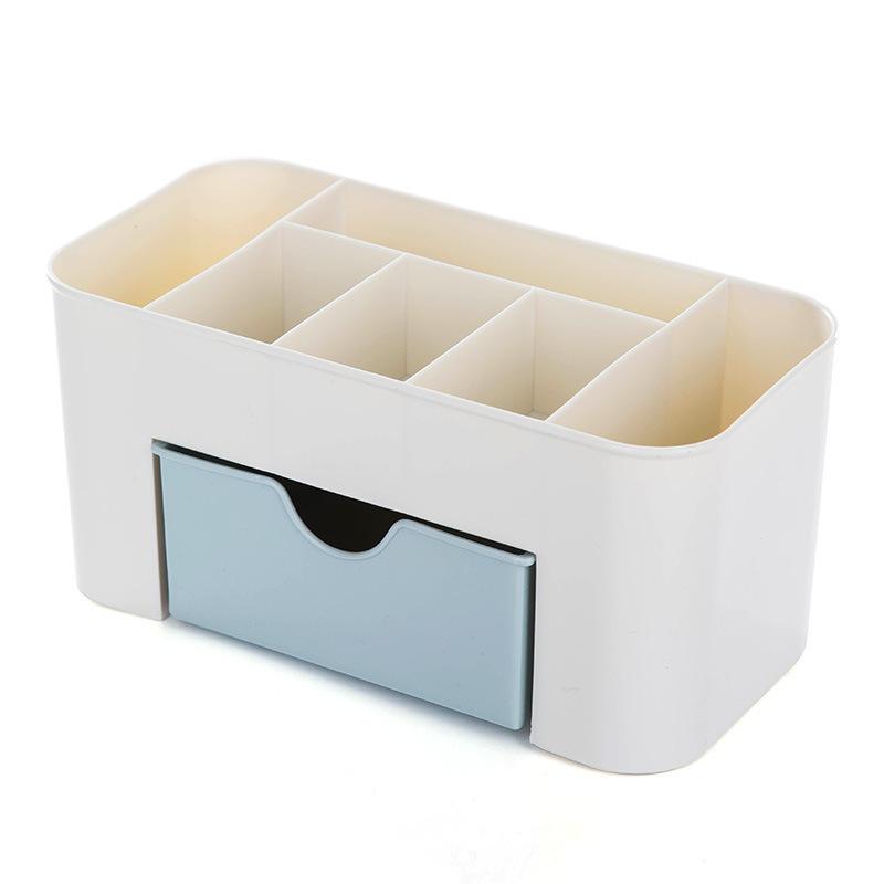 With Drawer, Cosmetic Storage Box, Desktop Vanity Box, Household Multi-functional Jewelry Box, Storage Box.