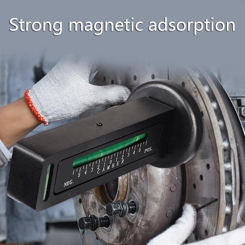 Magnetic Camber-Castor Strut-Wheel Alignment-Gauge Four-Wheel Positioner- Level