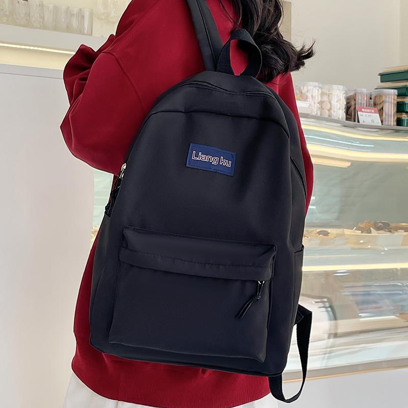 Simple Campus Style Backpack, High Appearance Level, Casual Student Large-capacity Backpack and Schoolbag Casually