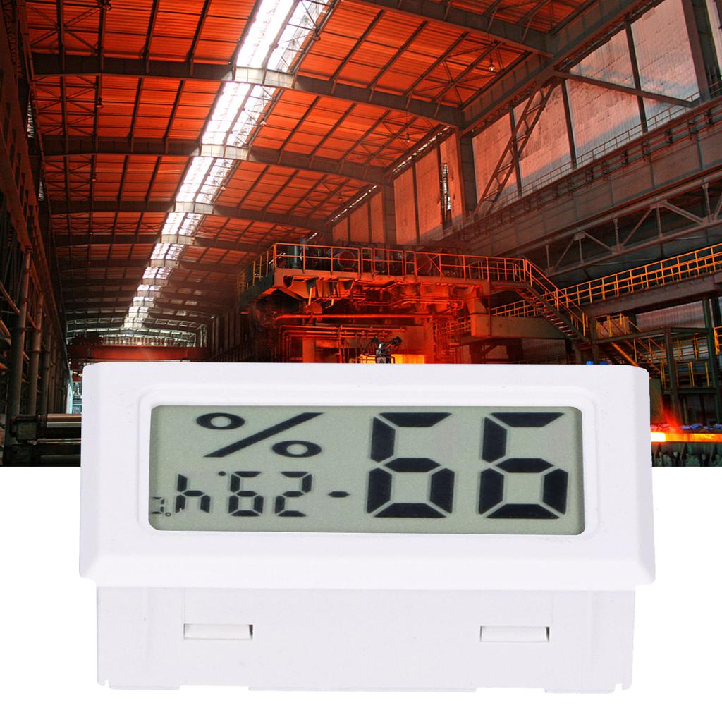 Digital Display Temperature Meter ABS Environment Indoor Thermometer for Smart Home FY11001