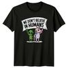 We Dont Believe In HuUnisexs Alien Unicorn Funny Sarcastic Graphic TShirt