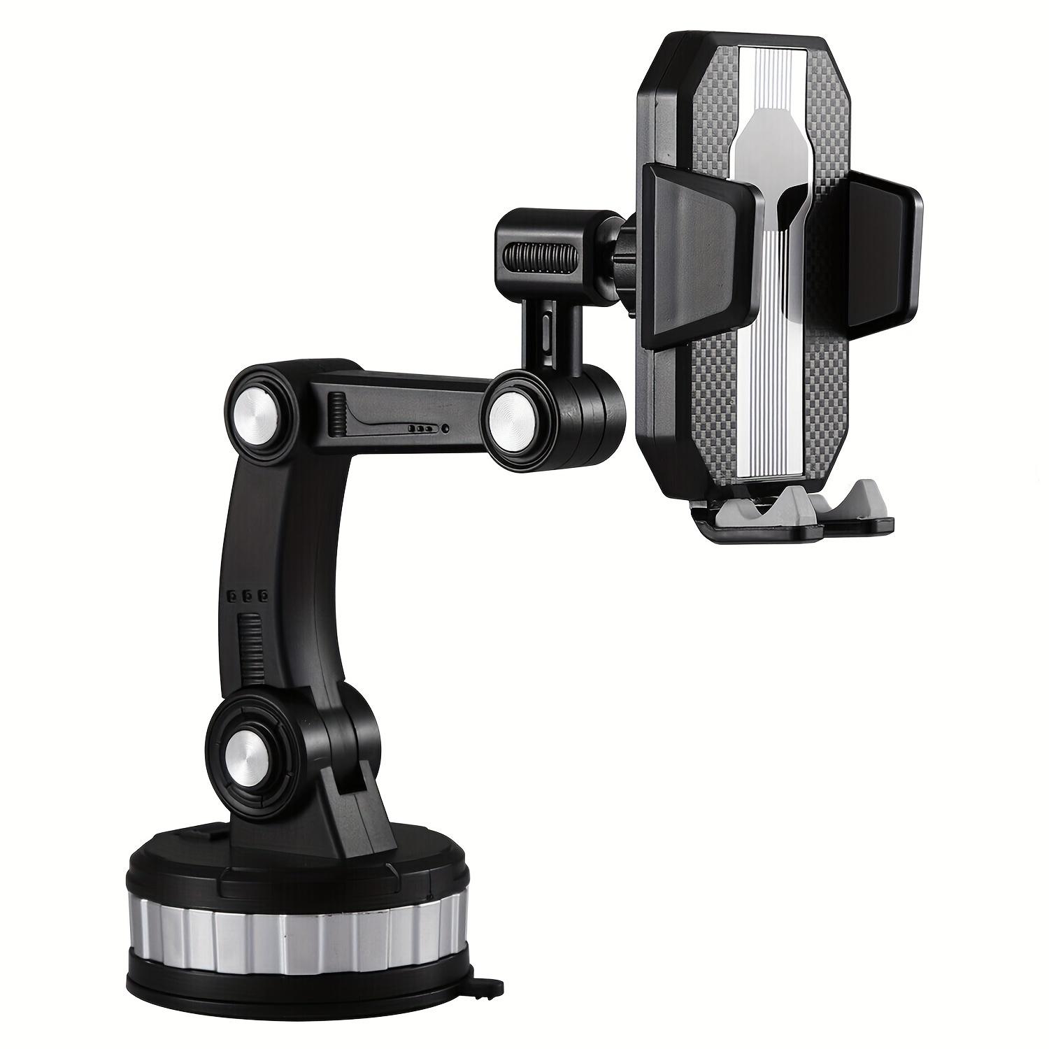 

Многофункциональный держатель для мобильного телефона, выдвижной поворотный кронштейн для телефона на 360°, универсальный автомобильный кронштейн для телефона, для автомобилей, грузовиков, инженерных транспортных средств чёрный