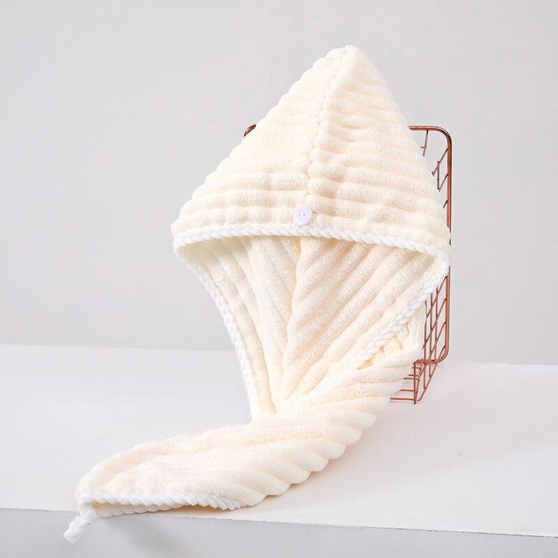 

Прочная шапочка для сухих волос для женщин и девочек, утолщенная суперабсорбирующая шапочка для вытирания волос, быстросохнущая шапочка, мягкое полотенце для сухих волос