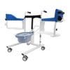Multi Functional Hydraulic Patient Lifting Chair 180° Split Transport Seat Elderly Disabled Lightweight Transfer Wheelchair