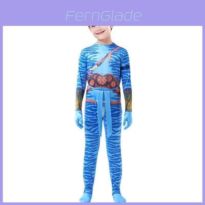 Avatar Cosplay Costume For Kids And Adults With Polyester Fabric For Stage Performance