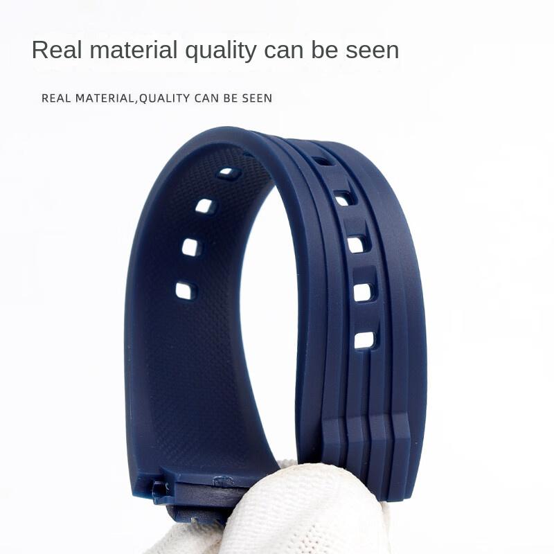 Replacement Silicone Watch Band For Casio ECB-10YP ECB-10YPB ECB-950 Edifice Series Rubber Strap Men's Watch Bracelet 20mm