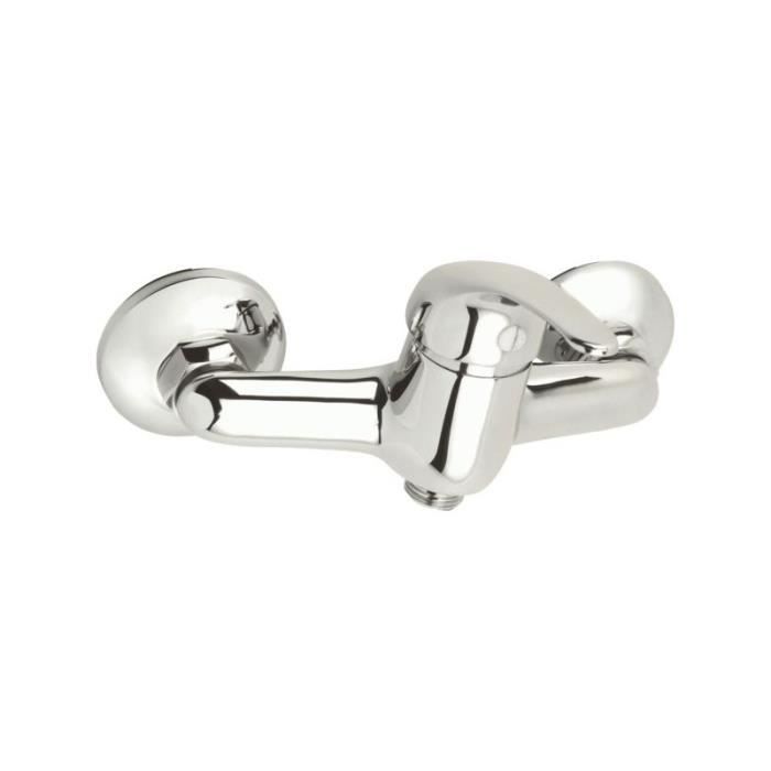 Mitigeur - Chromé - Douche - Monotrou - Métal - Cartouche Ø35mm