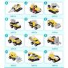 2020 New Product 2 Change 12 In 1 Urban Engineering Assembly Car Educational Toy Diy Fighting Interchangeable Plastic Robot Birthday Toy