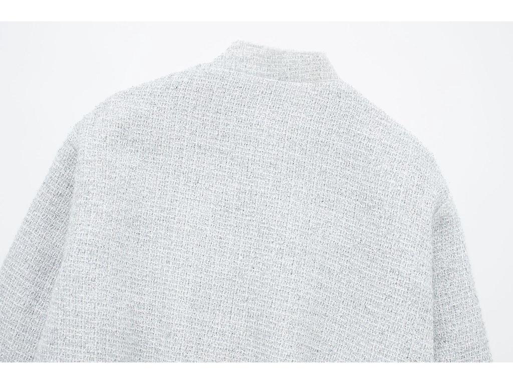 Spring 2025 Street Style Sequin Jacket