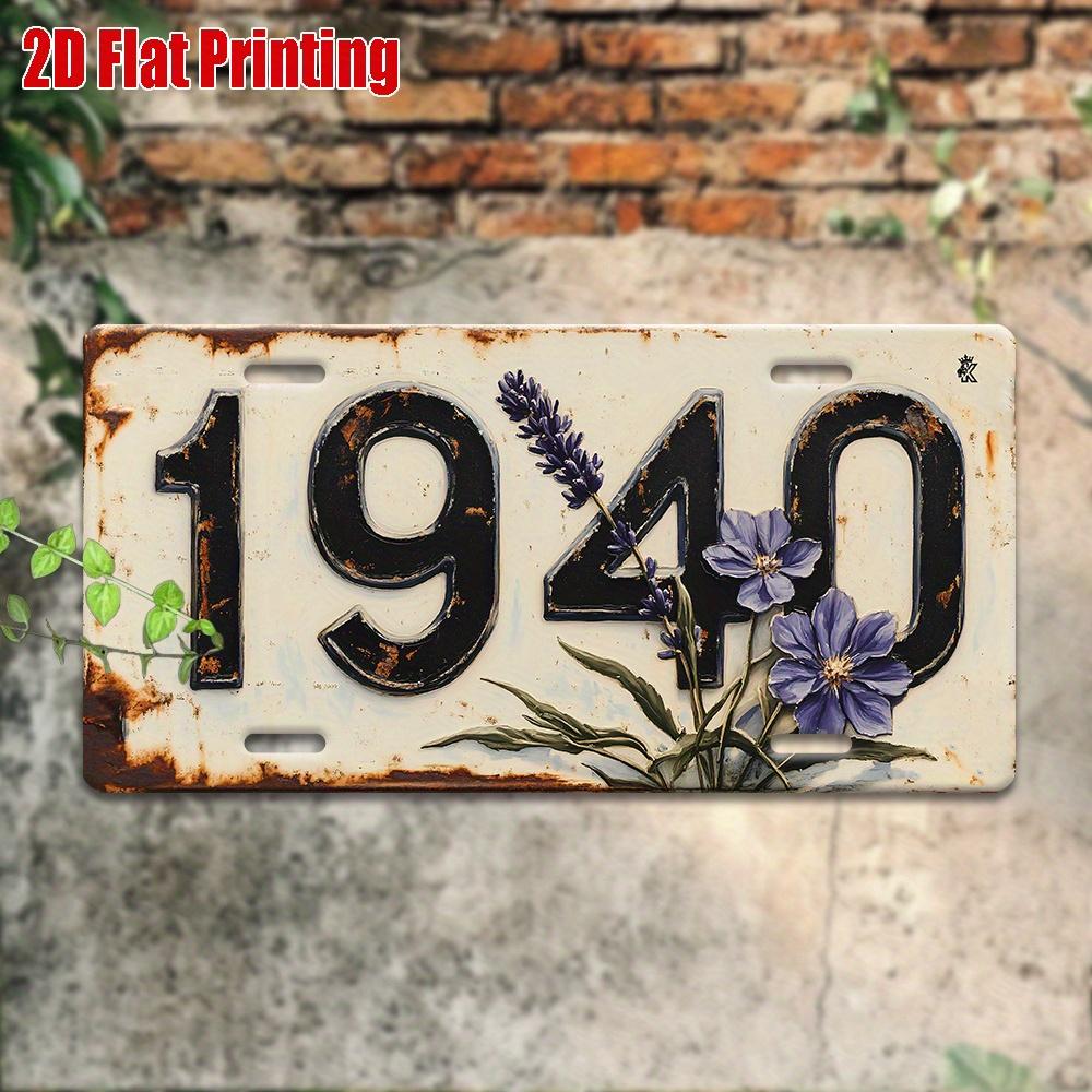 D Flat Single Item Packaging D Flat Printing Vintage Sign Outdoor Wall Decoration Vancouver Sign Home Decor Canadian