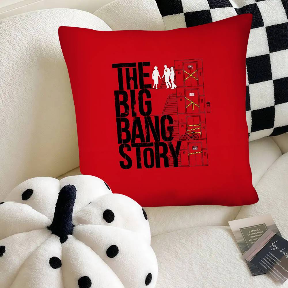 The Big Bang Theory Pillow Case Fashion Square Pillowcase Bedroom Sofa Room Ins Decoration Leisure