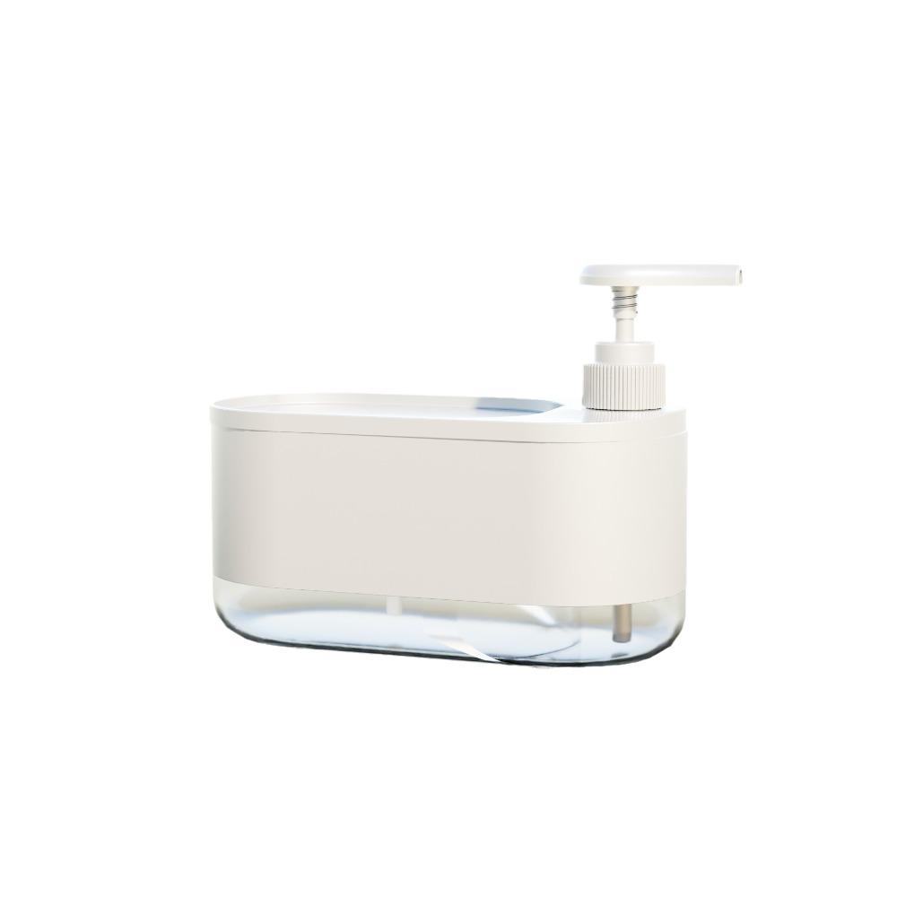 

Wet-Dry Separation Toilet Soap Dispenser 3-In-1 Liquid Soap Container Soap Holder Bathroom белый