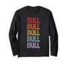 NULL Long-sleeved T-shirt