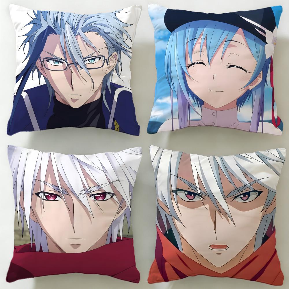 anime Plunderer Cushion Cover Soft EasyWash Pillow Case Versatile for Couch Bed Travel and Office
