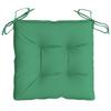 Chair Cushions 2 Pcs Green 50x50x7 Cm Oxford Fabric