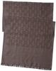 GUCCI GG Pattern Scarf 3G646 Light (165904 1264), 70% Wool, 30% Silk, Brown, Japan, ¥45,180 (Free Size) [Used]