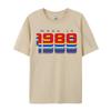 Made In 1980 40th Birthday Cotton Casual Tops Shirt 2024 Newest Student T Shirts Casual Autumn Tshirts