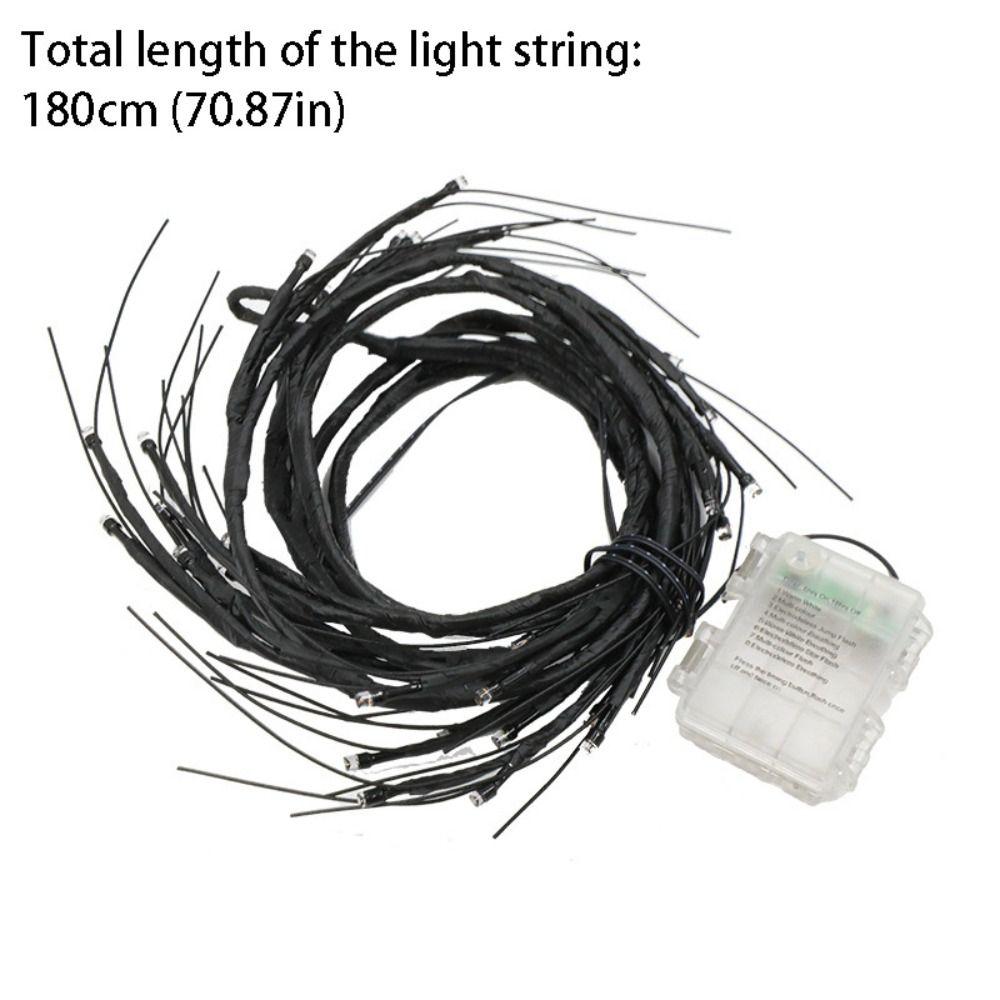Scary Atmosphere Halloween Ghost Festival Lighting Bat Twig Lights  Spooky Decorations