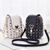 New Mi Qi Oblique Mobile Phone Bag Women'S Bag Mini Bag Fashion Print Shoulder Bag Purse Purse Small Bag
