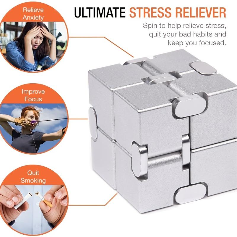 Multi-variable Infinite Rubik's Cube Release Finger Decompression Artifact Wireless Decompression Toy Puzzle Toy
