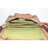 Men's Laptop Briefcase Leather Vintage Brown Bag Messenger Shoulder