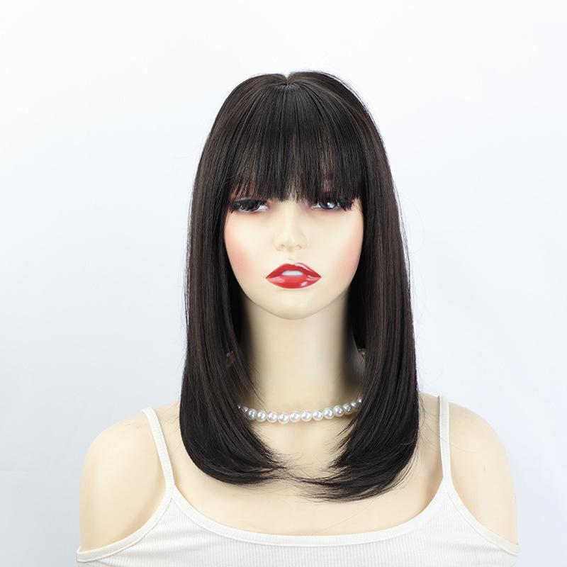 

Синтетический коричневый парик боб Парик Велма Очки Велма для взрослых женщин Косплей Велма Парик флэппер с челкой Совместим с париками Доры