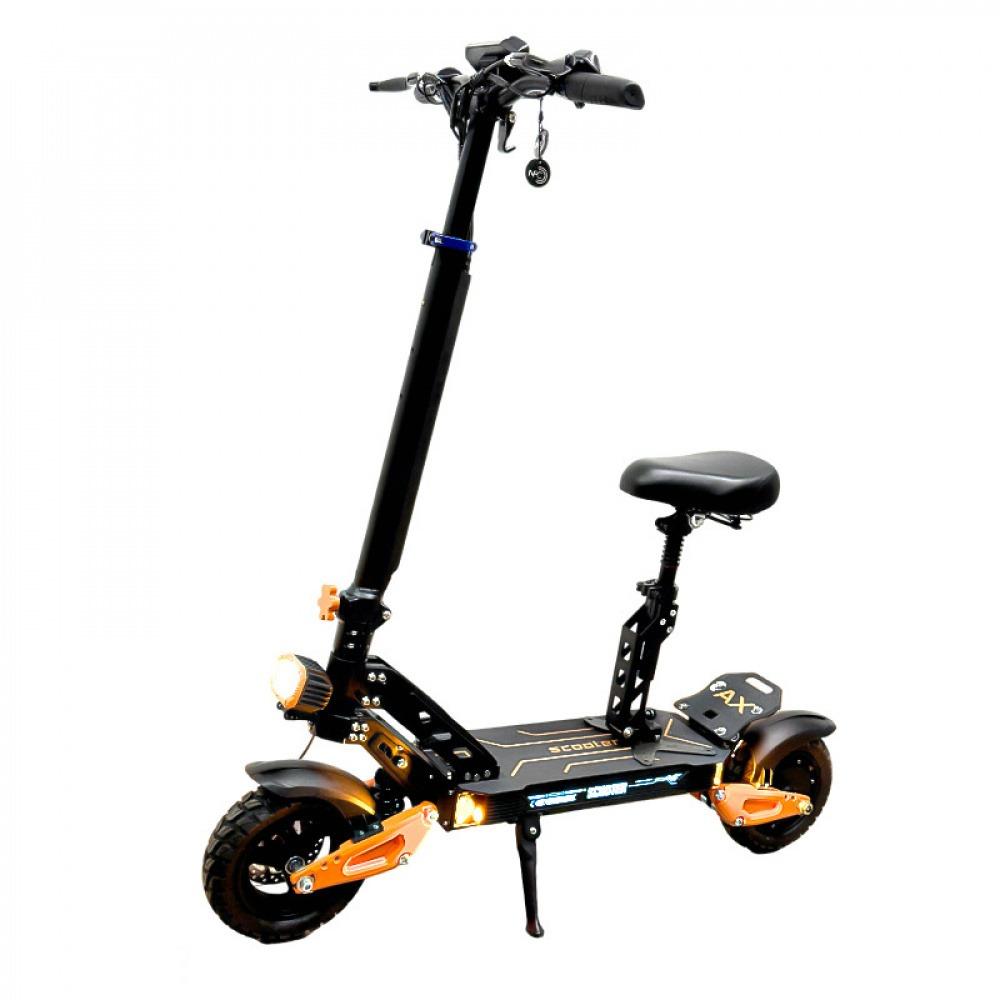 Foldable Electric Scooter for Adults 48V 1000W Card Swipe Lock LED Large Digital Display