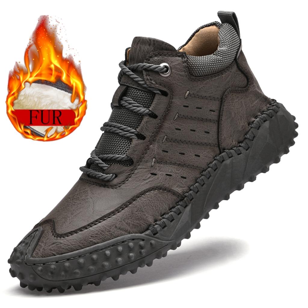 Новые нескользящие повседневные кроссовки с высоким верхом для мужчин — фото 10