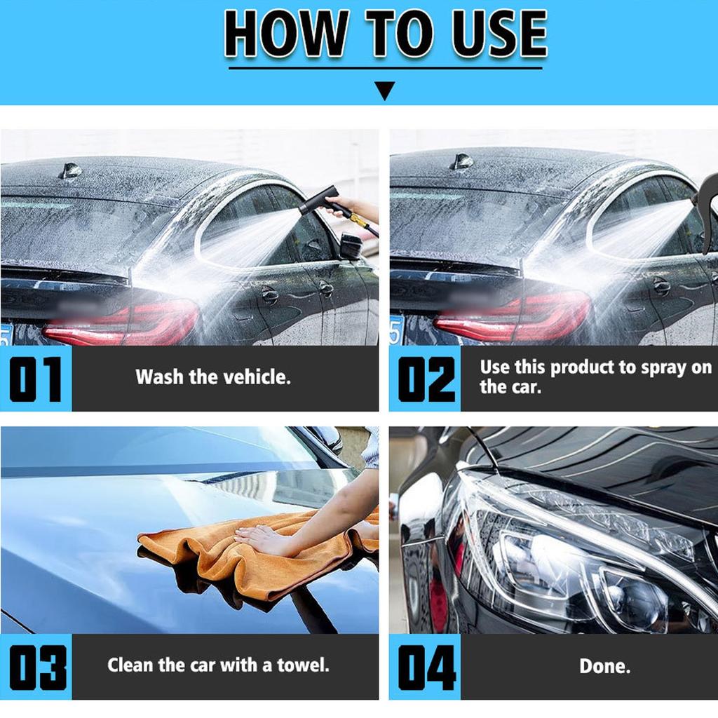 Automobile Coating Agent Car Paint Maintenance Nano Coating Polishing Curing Liquid General Automobile Coating Spray 100ml