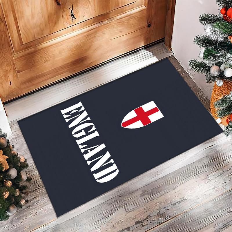 England national football team Printed Flannel Area Rug Non Slip Soft Polyester Floor Carpet Indoor Decor Mat for Bedroom Living Room Sofa