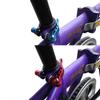 2023 Bicycle Quick Release Aluminium Bike Seat Post Clamp Seatpost Mountain Bike Seat Tube Clamp Bicycle Accessories