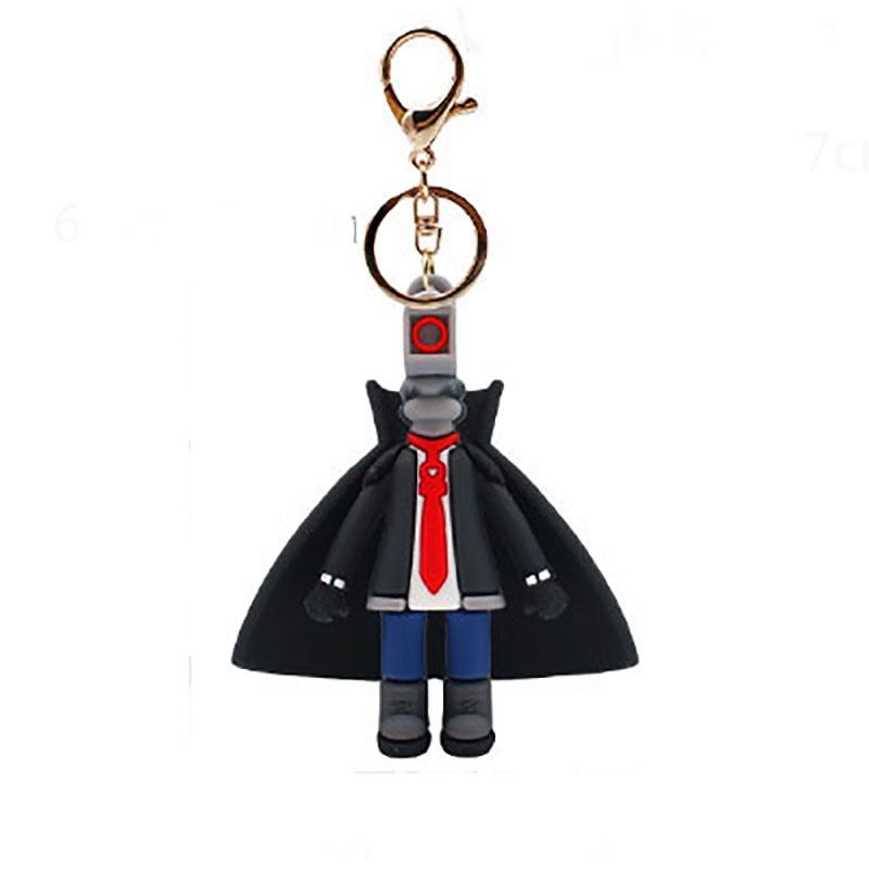 Stylish Dba Skibidi Toilet Pvc Keychain With Multiple Color Options Suitable For Various Occasions