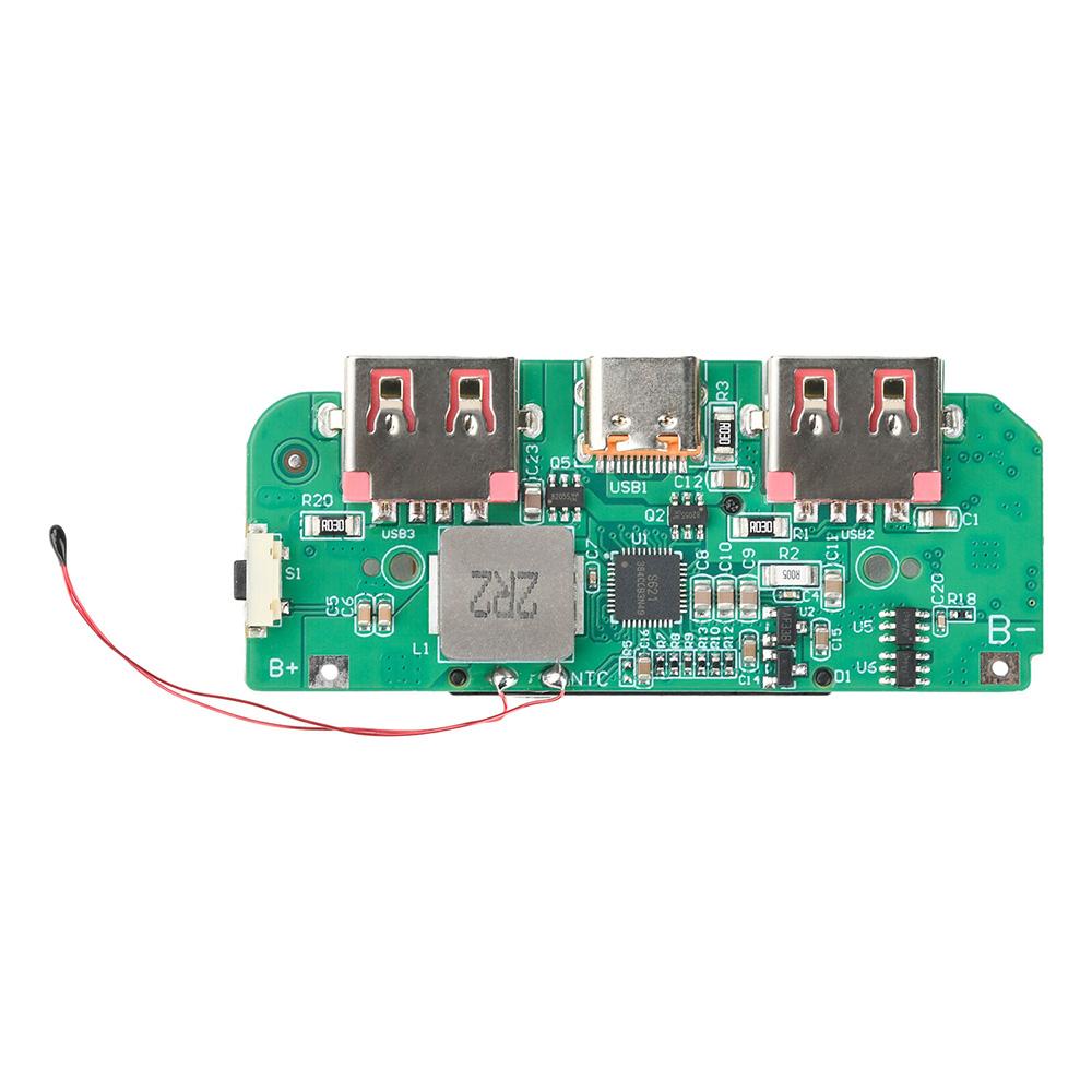 22.5W Fast Charging Module Mobile Power Motherboard 3.7V Ternary Lithium Battery Motherboard TFT Color Screen For PD/QC/SCP/VOOC