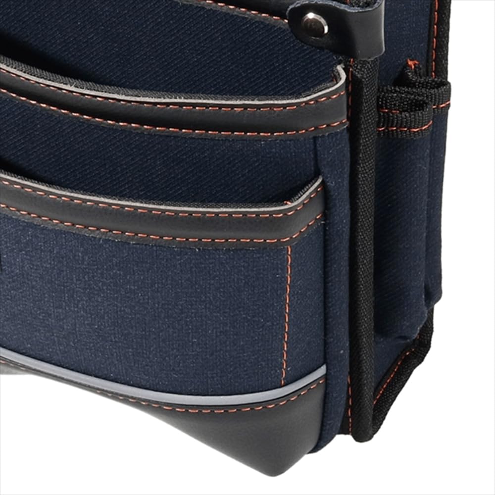 Jefcom Alto Model Waist Denim 3-Drawer Bag, Blue, ARJ-864-DB
