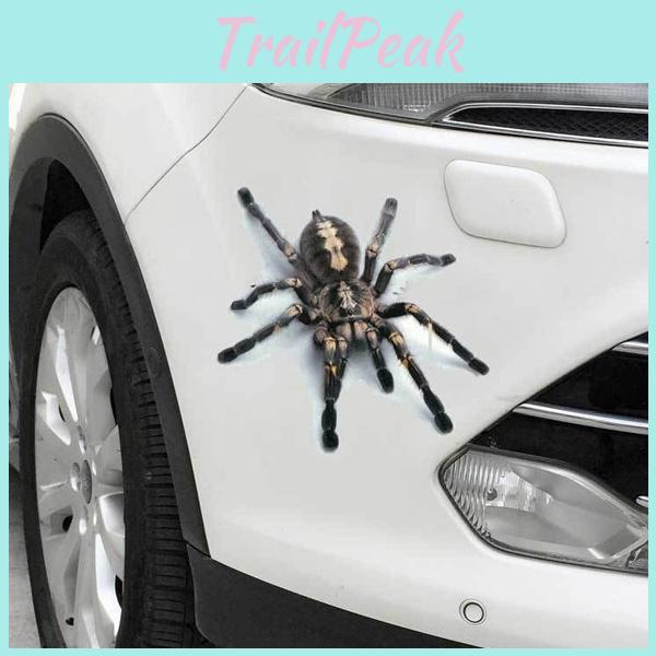 Durable Vinyl Car Stickers With Stylish Scorpion And Spider Patterns For Personal Flair