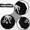Tennis Racket Dampener Absorber Decorative for Better Control Indoor Clip On Enthusiasts Game