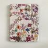 three-fold oil painting high-end sense flower