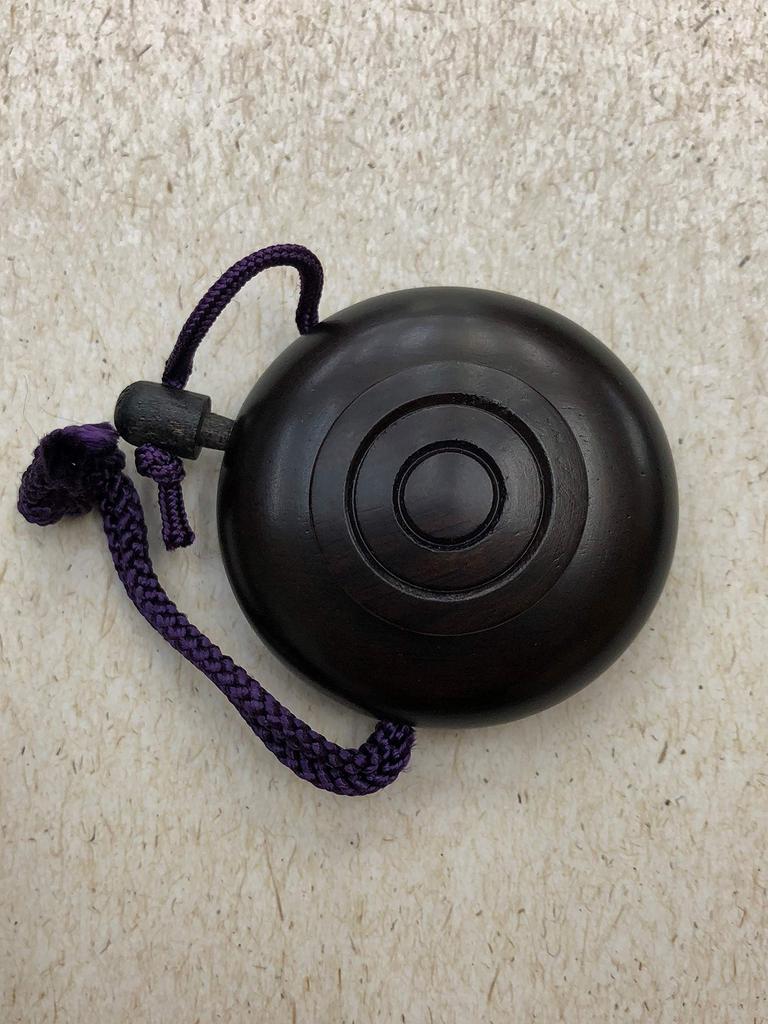 Ebony Lacquered Incense Holder (Small) Zuko Lacquered Incense Kyoto Buddhist Altar Supplies Shuren