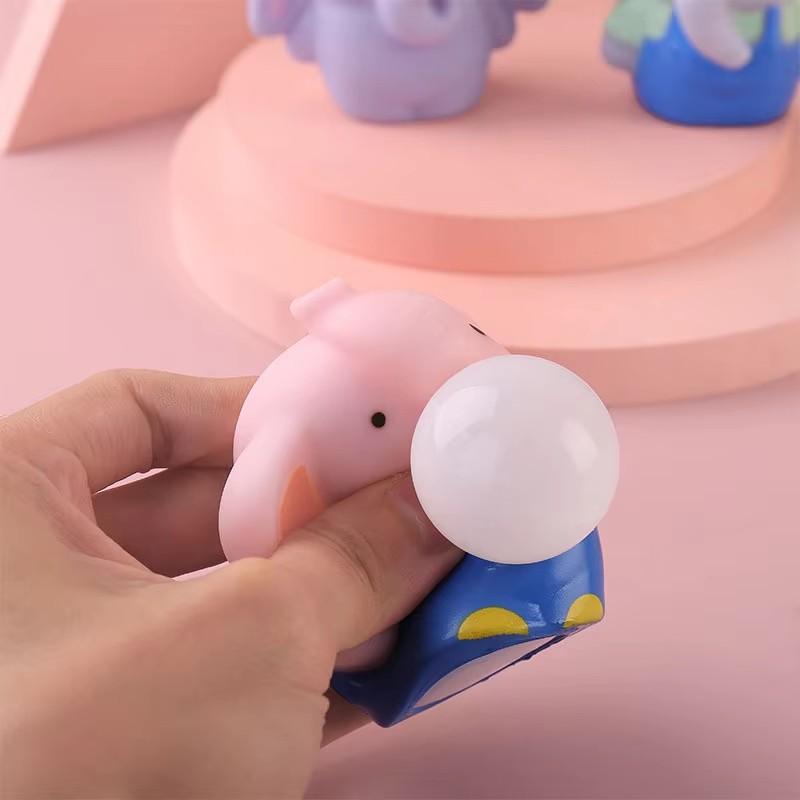 Anti Pressure Toy Elephant Squeezing Halloween Toy Tpr Soft Clay Anti Pressure Fun Decompression Children's Adult Gift Props