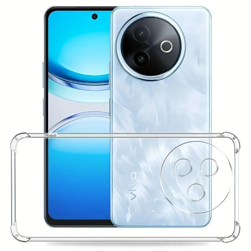 EUCAGR For Transparent Phone Case For Vivo Y300I Soft Silicone For Vivo Y300T Y300 Pro Plus 5G Back Cover Clear Case