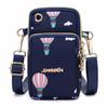 Multi Layer Mobile Phone Bag, Women's Cross Body Mini Bags, New Fashion Mom Mommy Coin Bag, Neck Hanging Running Zipper Arm Bag