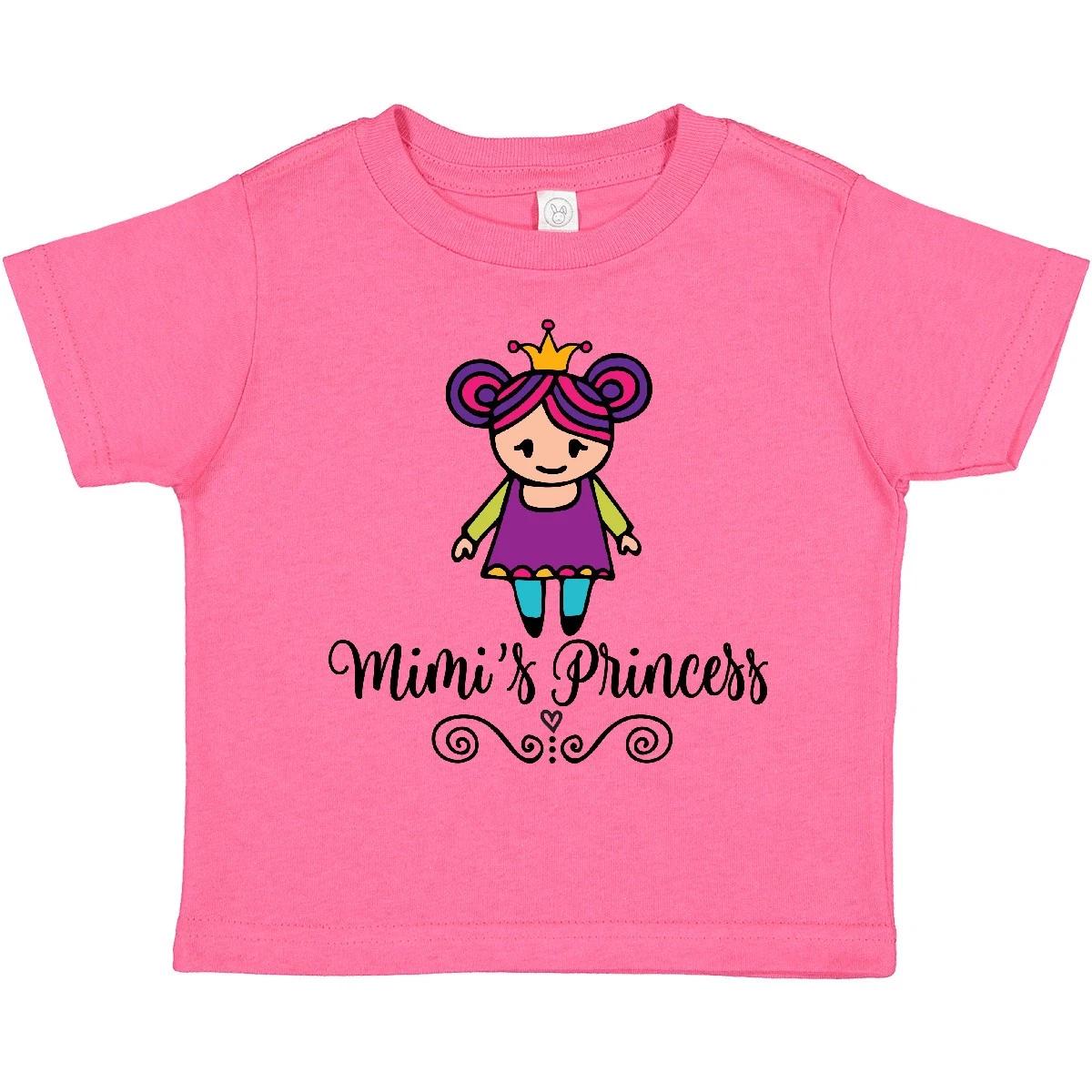 Inktastic Mimi Princess Grandchild Girls Toddler T-Shirt Childs Grandkids Outfit 130