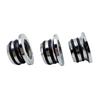 Guitar Knobs Bass Control Knobs Zinc Alloy Texture for Easy Replacement and Volumes Adjustment In Electric Instruments