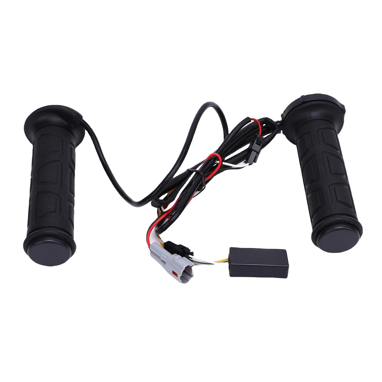 

Подогреваемые ручки для квадроцикла 12 В Быстрый нагрев Противоскользящие Универсальные Электрические Подогреваемые Ручки Руля Грелка для 7/8 дюймов 22 мм