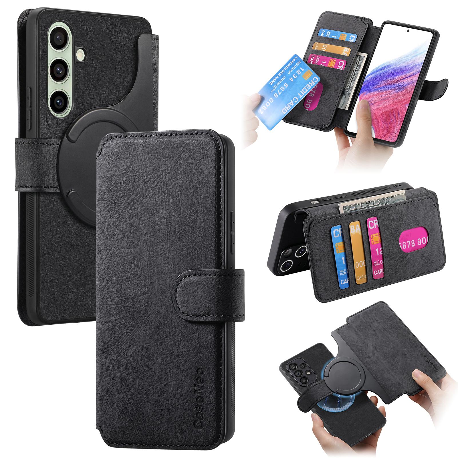 

For Samsung Galaxy A26 5G Magnetic Case CASENEO Detachable Leather Phone Wallet Cover E