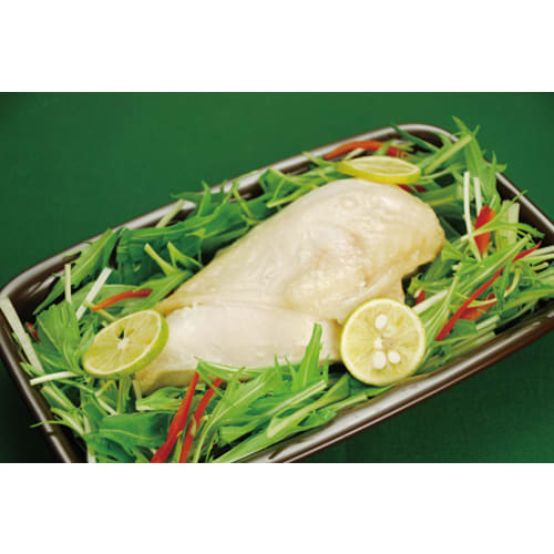 K+dep Mikrowellenhitze Plus Klar Weiß & Braun "Fisch in der Mikrowelle grillen!" MW-015