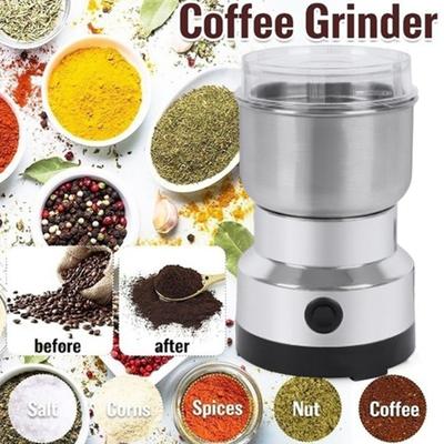 Macinacaffè elettrico Spezie Pepe Mini Grano Macinacaffè ultra fine per alimenti Facile da usare con una sola mano Macinacaffè per chicchi di caffè Riso Spezie Erbe