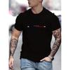Men's 100 Cotton Short Sleeve T-shirt Top Loose Tshirt