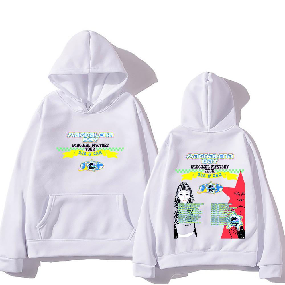 Magdalena Bay Imaginal Mystery Tour Hoodies New Harajuku Aesthetic Pullovers Women Men Fashion Hooded Sweatshirts High Quality